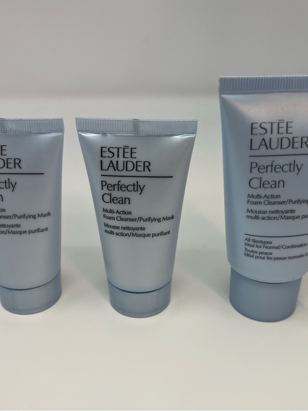 Estee Lauder Perfectly Clean Multi-Action Foam Cleanser Purifying Mask 1oz   3